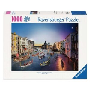 RAVENSBURGER PUZZLE 1000PC VENICE DAY TO NIGHT