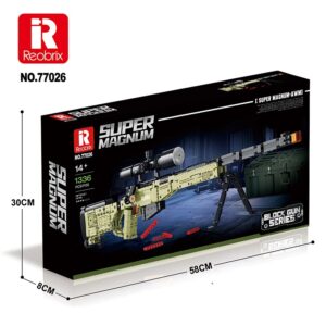 REOBRIX BUILDING BLOCKS 1336 PIECE SUPER MAGNUM AWM (#77026)