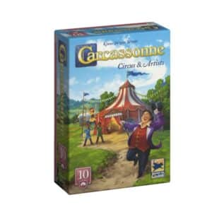 CARCASSONNE EXPANSION 10 CIRCUS AND ARTIST (2025 REDESIGN)