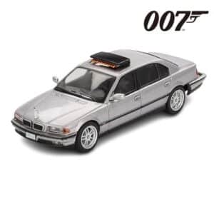 MINI GT 1:64 BMW 750IL E38 JAMES BOND "TOMORROW NEVER DIES" ARCTIC SILVER (MGT00902)