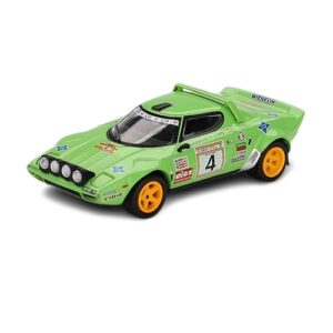 MINI GT 1:64 LANCIA STRATOS HF 1979 SPANISH RALLY CHAMPION #4 BAGRATION/LLOPIS GREEN (MGT01050)