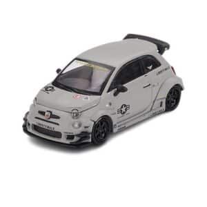 MINI GT 1:64 LB-WORKS X ABAS WORKS FIGHTERS  ABARTH 595 GREY (MGT01064)