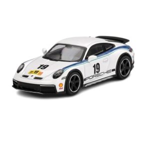 MINI GT 1:64 PORSCHE 911 (992) DAKAR "RALLY 1974" WHITE (MGT01009)