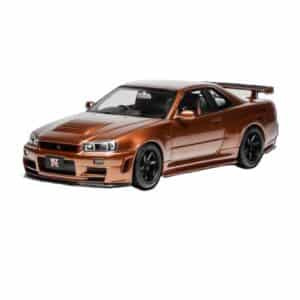 MOTORHELIX 1:18 NISSAN SKYLINE GT-R (R34) CUSTOMISED VERSION METALLIC BRONZE (M83414)