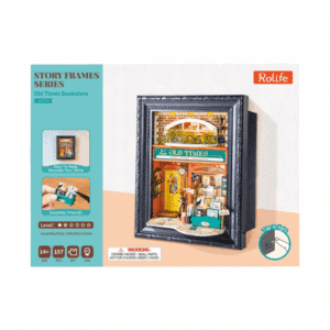 ROBOTIME DIY FRAMED OLD TIMES BOOKSTORE (#DP004)