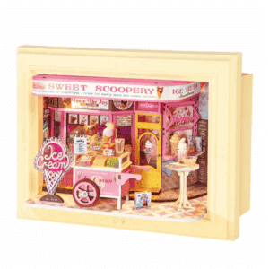 ROBOTIME DIY FRAMED SWEET SCOOPERY ICE CREAM