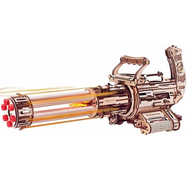 ROBOTIME DIY ROTATING BARREL MACHINE GUN - Games World
