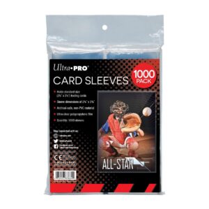 ULTRA PRO PENNY SLEEVES STANDARD CLEAR 1000