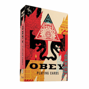 THEORY 11 OBEY COLLAGE PLAYING CARDS