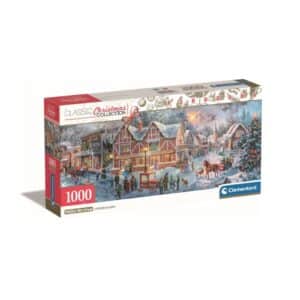 CLEMENTONI 1000 PIECE PANORAMA GETTING READY FOR CHRISTMAS