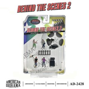 AMERICAN DIORAMA 1:64 FIGURINE SET - BEHIND THE SCENES 2 (AD-2428)