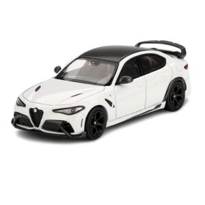 BBR 1:64 ALFA ROMEO GIULIA GTAM WHITE (BBRDIE6426)