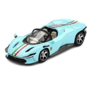 BBR 1:64 FERRARI DAYTONA SP3 LIGHT BLUE (BBRFER64020)