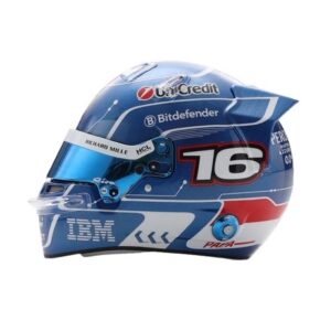 LOOKSMART 1:5 F1 HELMET 2025 MIAMI GP - CHARLES LECLERC (LSHEL014)