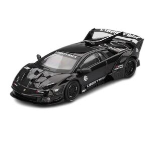 MINI GT 1:64 LB-SILHOUETTE WORKS LAMBORGHINI MURCIÉLAGO GT EVO BLACK (MGT01053)