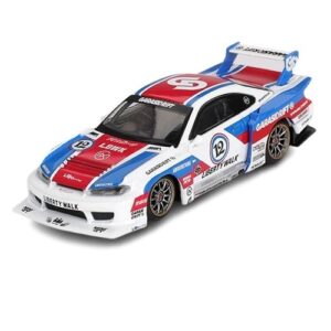 MINI GT 1:64 LB-SUPER SILHOUETTE NISSAN SILVIA S15 GARASIDRIFT X LBWK 2025 (MGT01022)