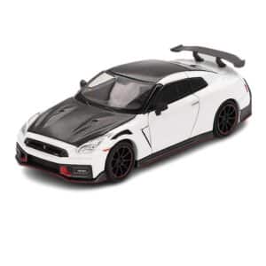 MINI GT 1:64 NISSAN GT-R NISMO (R35) 2024 BRILLIANT WHITE PEARL (MGT01045)