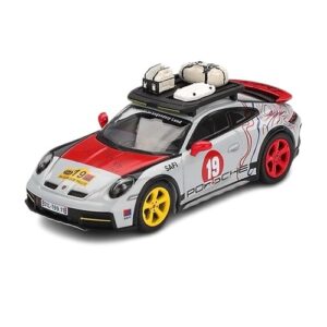 MINI GT 1:64 PORSCHE 911 (992) DAKAR "UNCLE RALLY" GREY (MGT01068)