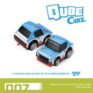 MINI GT 1:64 QUBECARZ #007 NISSAN SKYLINE C110 "KENMERI" LIBERTY WALK #23 HERITAGE (QZ00102)