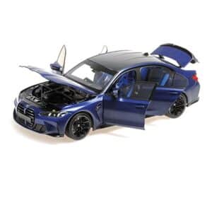 MINICHAMPS 1:18 BMW M3 (G80) 2024 FROZEN PORTIMAO BLUE (110020220)