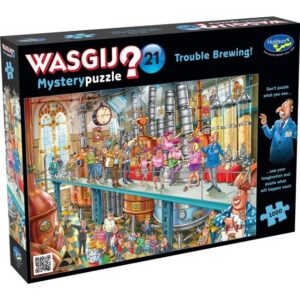 WASGIJ 1000 PIECE MYSTERY 21 TROUBLE BREWING