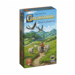 CARCASSONNE EXPANSION 9 SHEEP AND SHEPHERDS (2025 REDESIGN)