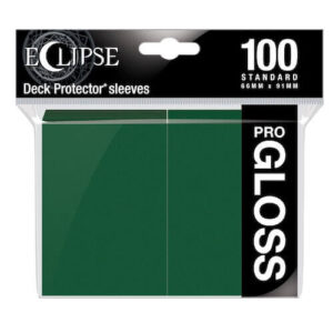 ECLIPSE PRO STANDARD SLEEVES (66x91) GLOSS FOREST GREEN 100