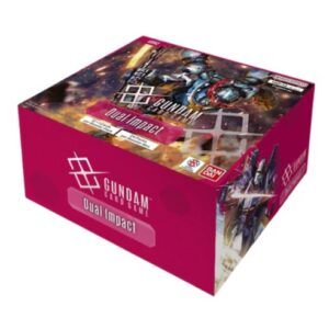 GUNDAM CARD GAME DUAL IMPACT SEALED BOOSTER BOX (24)