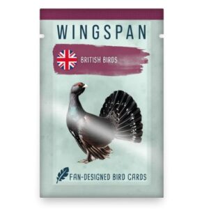 WINGSPAN FAN-DESIGNED BIRD CARDS BRITISH BIRDS