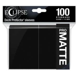 ECLIPSE PRO STANDARD SLEEVES (66x91) MATTE JET BLACK 100