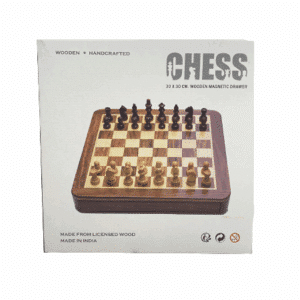 G233 HERITAGE CHESS 30CM MAGNETIC/DRAWER