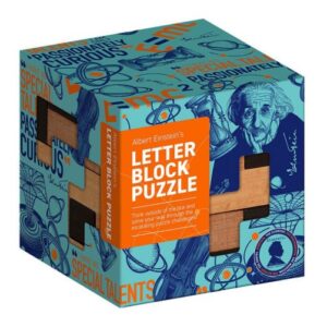 PROFESSOR PUZZLE EINSTEINS 3D LETTER BLOCK PUZZLE