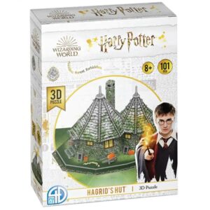 3D HARRY POTTER HAGRIDS HUT 101 PIECE PUZZLE