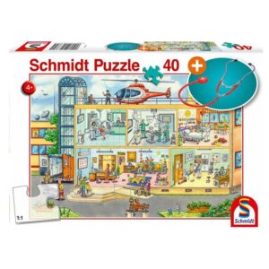 SCHMIDT 40PC AT THE CHILDRENS HOSPITAL WITH STETHOSCOPE