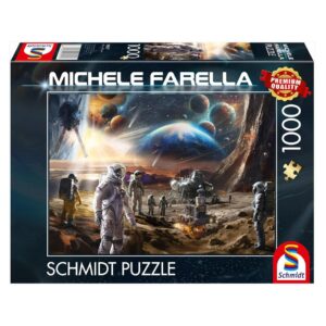 SCHMIDT 1000 PIECE MICHELE FARELLA FINAL FRONTIER