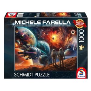 SCHMIDT 1000 PIECE FARELLA COSMIC COLOURS