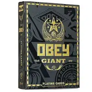THEORY 11 OBEY GOLD PLAYING CARDS