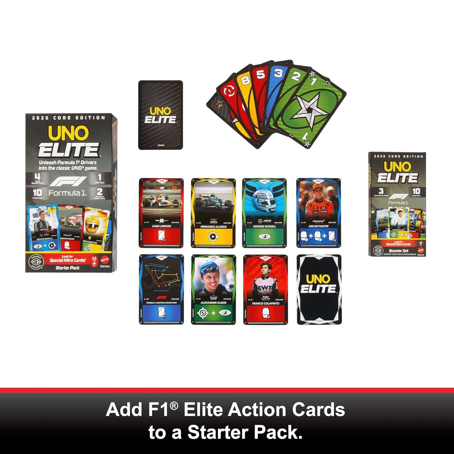 UNO ELITE FORMULA 1 BOOSTER PACK - Image 4