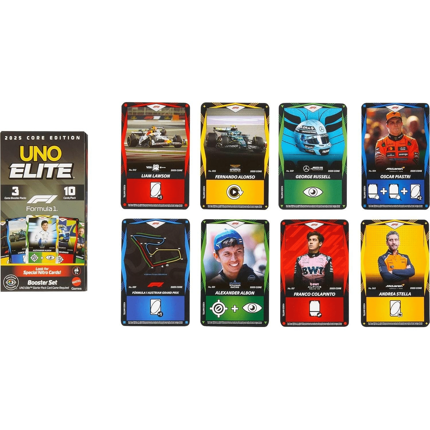 UNO ELITE FORMULA 1 BOOSTER PACK - Image 3