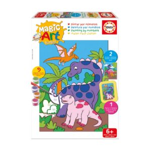 EDUCA MAGIC ART NUMBER DINOSAURS LARGE