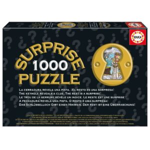 EDUCA 1000 PIECE KNIGHTS ROUND TABLE SURPRISE PUZZLE