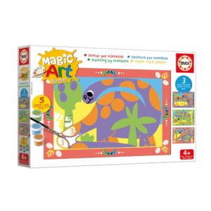 EDUCA MAGIC ART NUMBER DINOSAURS SMALL
