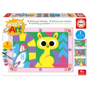 EDUCA MAGIC ART NUMBER PETS