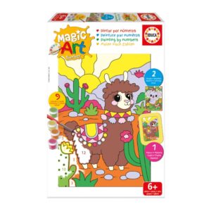 EDUCA MAGIC ART NUMBER LLAMA & KOALA