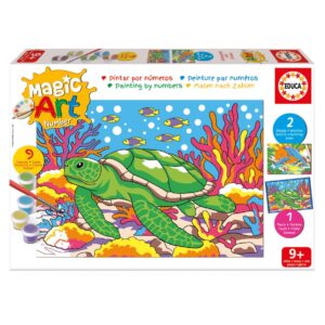 EDUCA MAGIC ART NUMBER MARINES ANIMALS