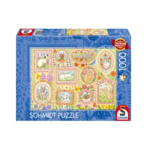 SCHMIDT 1000 PIECE ARISTOCRATIC CATS