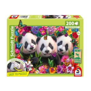 SCHMIDT 200 PIECE PANDA TRIO