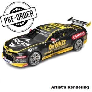 (PRE-ORDER NOW) AUTHENTIC 1:18 DEWALT CHEVROLET CAMARO ZL1 2024 ADELAIDE 500 #18 WINTERBOTTOM THANKS FROSTY (ACD18C24Y)