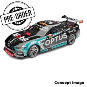 (PRE-ORDER NOW) AUTHENTIC 1:43 MOBIL 1 OPTUS FORD MUSTANG GT 2025 SUPERCARS CHAMPION #25 MOSTERT (ACD43F25CW)