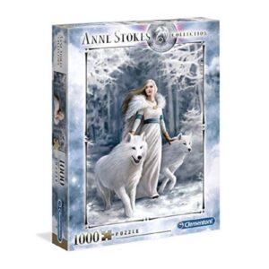 CLEMENTONI 1000 PIECE ANNE STOKES WINTER GUARDIANS